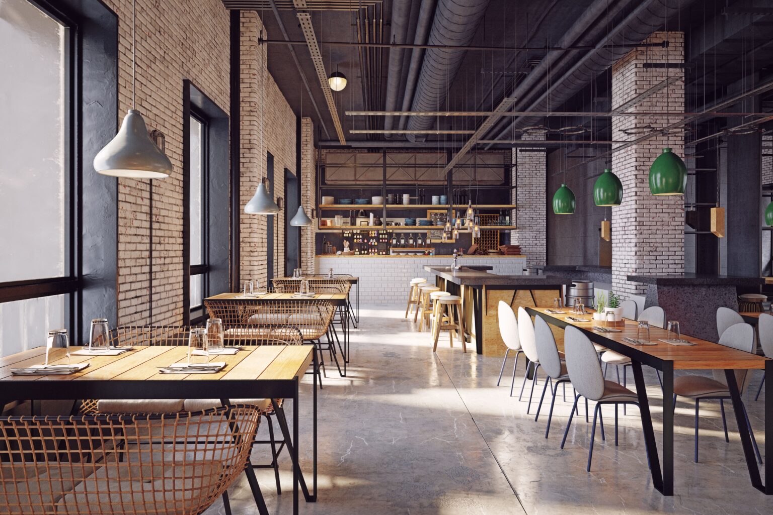 Aménagement contemporain pour un projet immobilier professionnel